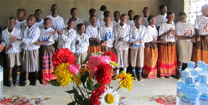 Ugandan Children Singing
